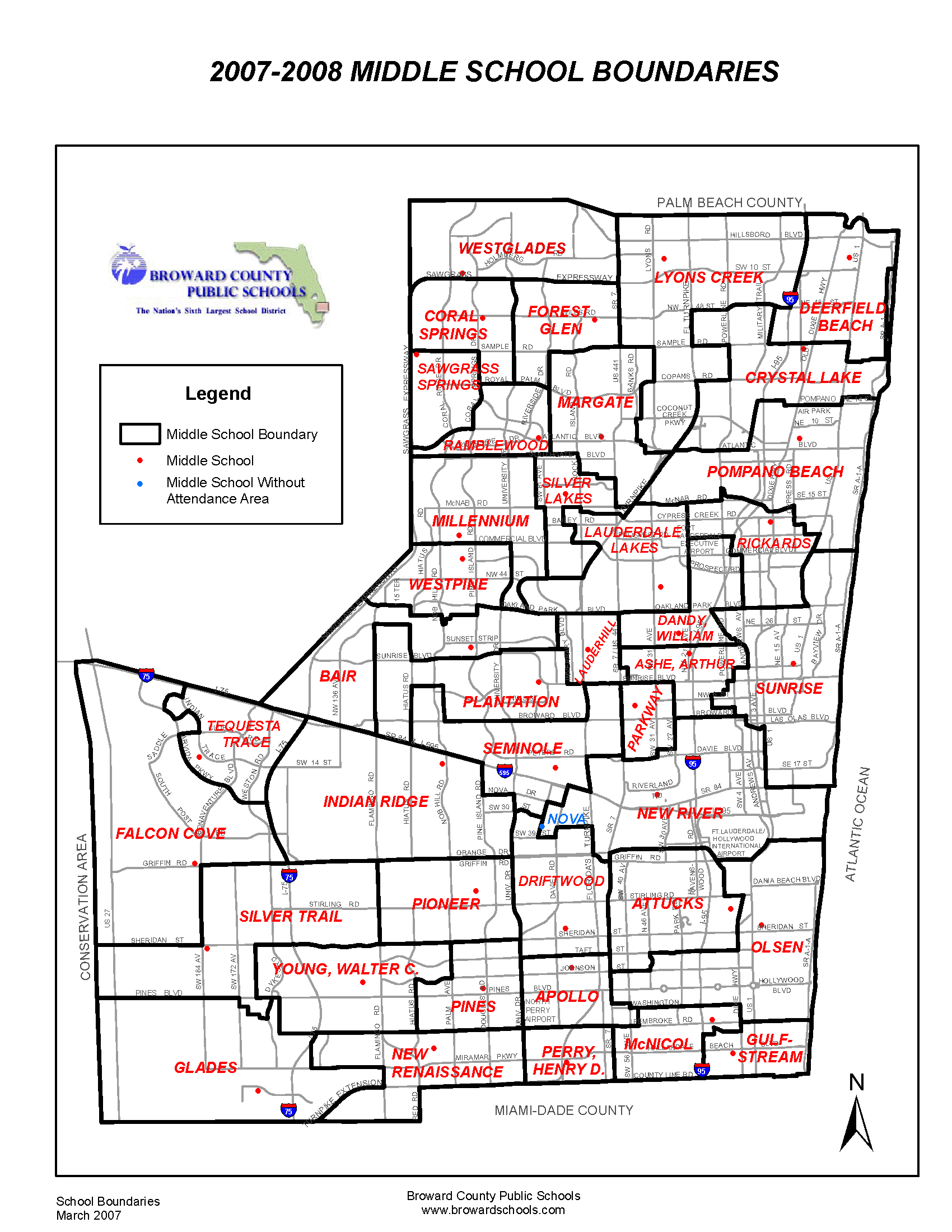 Middle School Boundaries